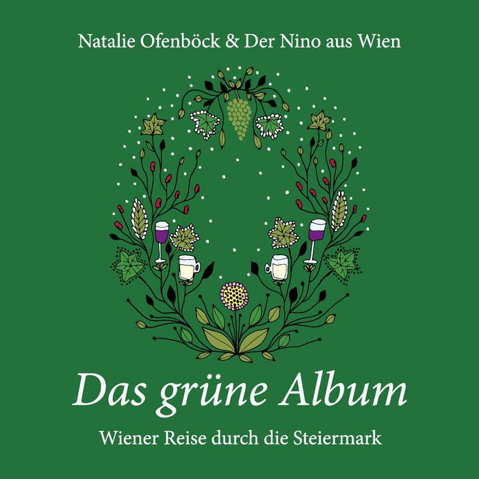 CD-Cover Das grüne Album von Natalie Ofenböck & Der Nino aus Wien