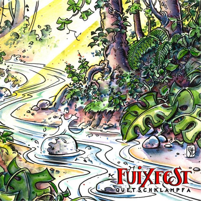 CD-Cover Quetschklampfa von Fuixfest