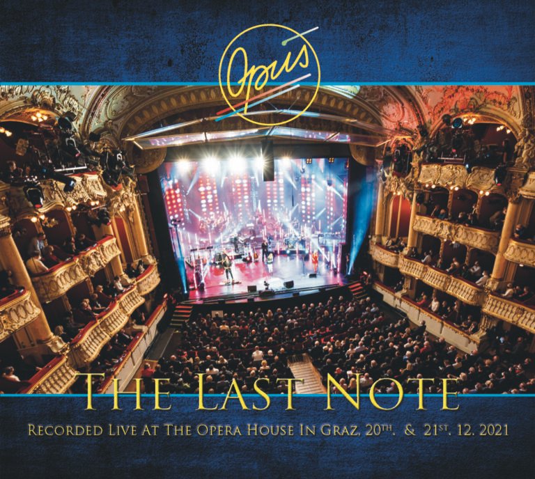 CD-Cover The Last Note von Opus, live in der Oper Graz